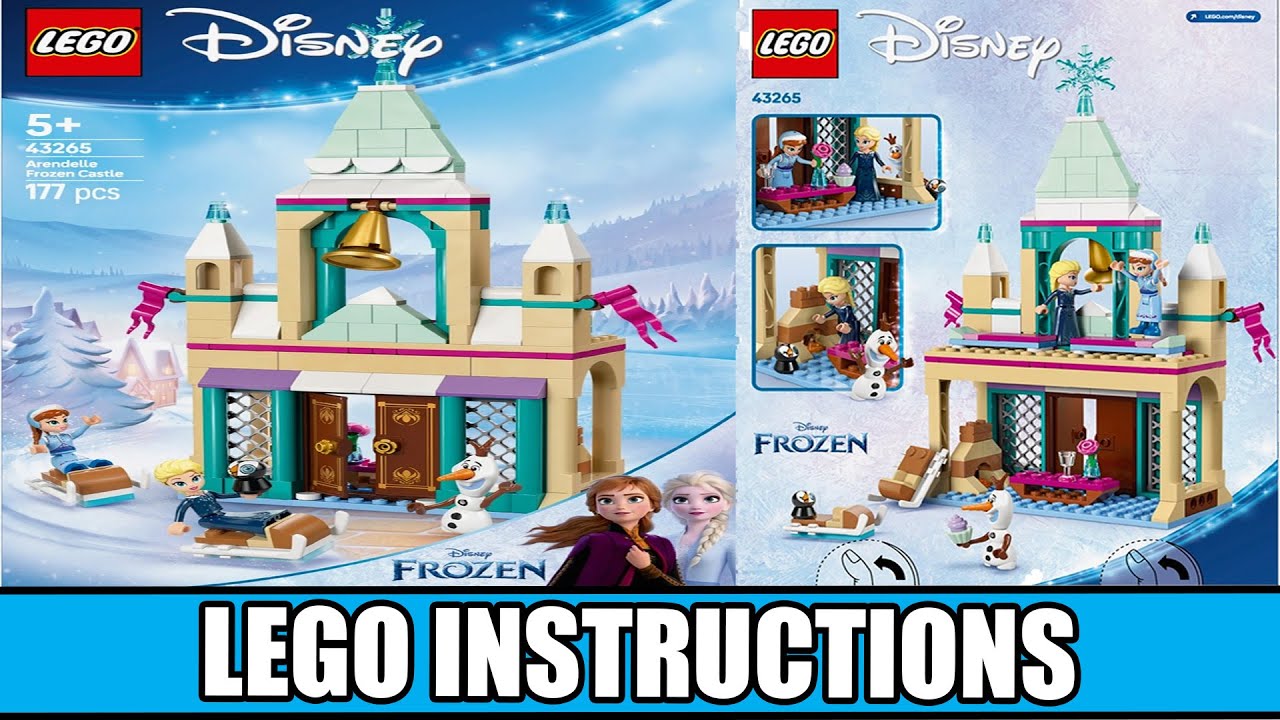 Disney - Arendelle Frozen Castle - Frozen LEGO instructions