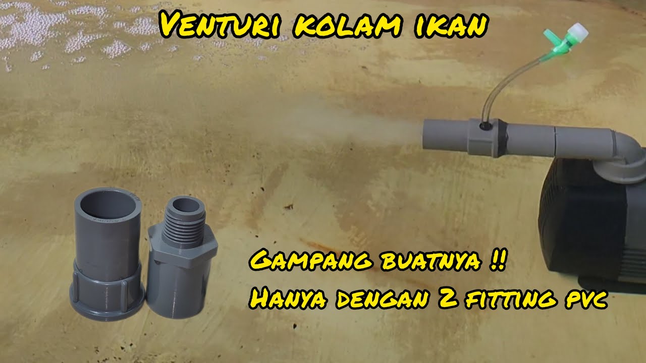 DIY Cara buat venturi yang simpel cocok untuk pemula YouTube