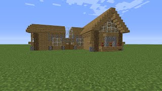 Minecraft Tutorial: Simple Wood House