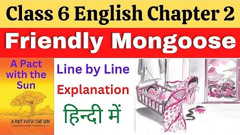Class 6 English Chapter 2 The Friendly Mongoose | The Friendly Mongoose Class 6 English Chapter 2 |