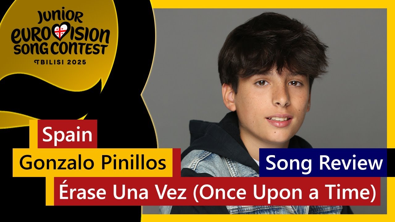 200 | JESC 2025 - Song Review of Spain 🇪🇸 - Gonzalo Pinillos - ‘Érase Una Vez (Once Upon a Time)’