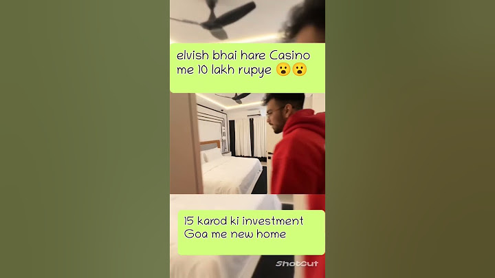 socha nhi tha elvish bhai ne casino me 10 lakh  hare or goa me 15karod home #shorts #short #viral