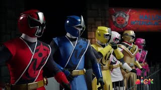 Final body swap in Power Rangers Super Ninja Steel. Mick, Sarah, an...