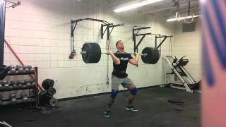 Tng power clean and split jerk