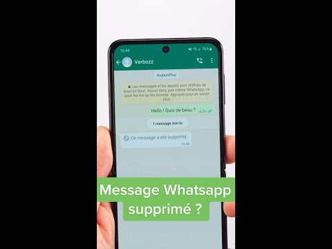 Vidéo: La suppression de WhatsApp supprimera-t-elle les messages ?