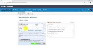 How to enter opening balances in Xero