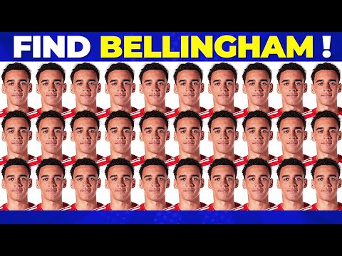 Guess the player ~ Bellingham quiz ? 🔎 Where is Ronaldo , Messi ? | Football quiz 2024