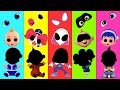 Wrong Head and eyes👀 Spiderman Sherif labrador  Bebefinn DAME TU COSITA Funny Puzzle Wrong Heads