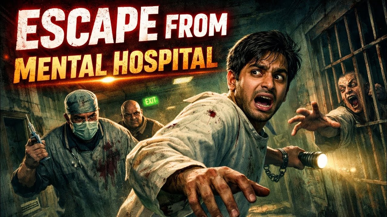 ESCAPE FROM MENTAL HOSPITAL 😱 | Horror Game Story