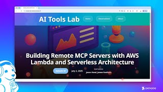 Building Serverless Remote MCP servers with AWS Lambda