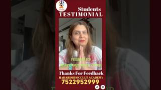 STUDENT FEEDBACK for  yesterday's MONEY MAGIC WALLET Course experience shared by STUDENT..Thank you