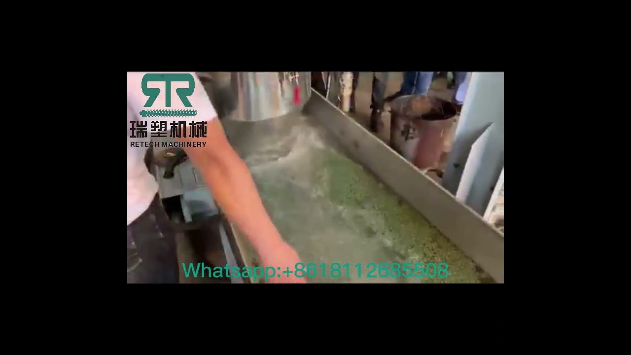 400kg/h Multi-layer Laminated Printed Film Compactor Double Degassing Pelletizing Machine