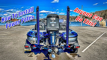 How To Install Power Poles...Step By Step, Anyone Can Do It!...Tips/Techniques I Haven