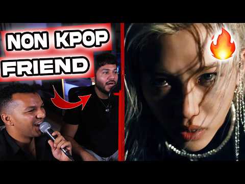 Convincing my NON K-Pop friend to like STRAY KIDS - Run It | MV Reaction #135