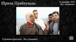 Все страдают! - беседа на утренней прогулке