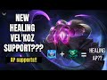 New healing vel'koz support??? new items (League of Legends)