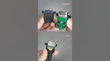 old DB15 LAN adapter modify to compliance ACDP2 host