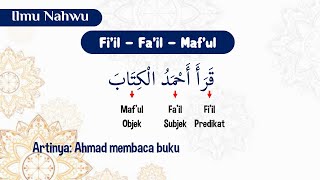 Mengenal Fi'il, Fa'il dan Maf'ul dalam Bahasa Arab