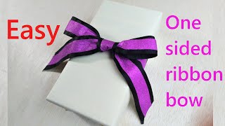 How to make a Bow | ribbon bow | bow making