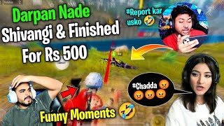 Hydra darpan nade on Shivangi for Rs 500😨watch Dynamo reaction | Funny moments🤣