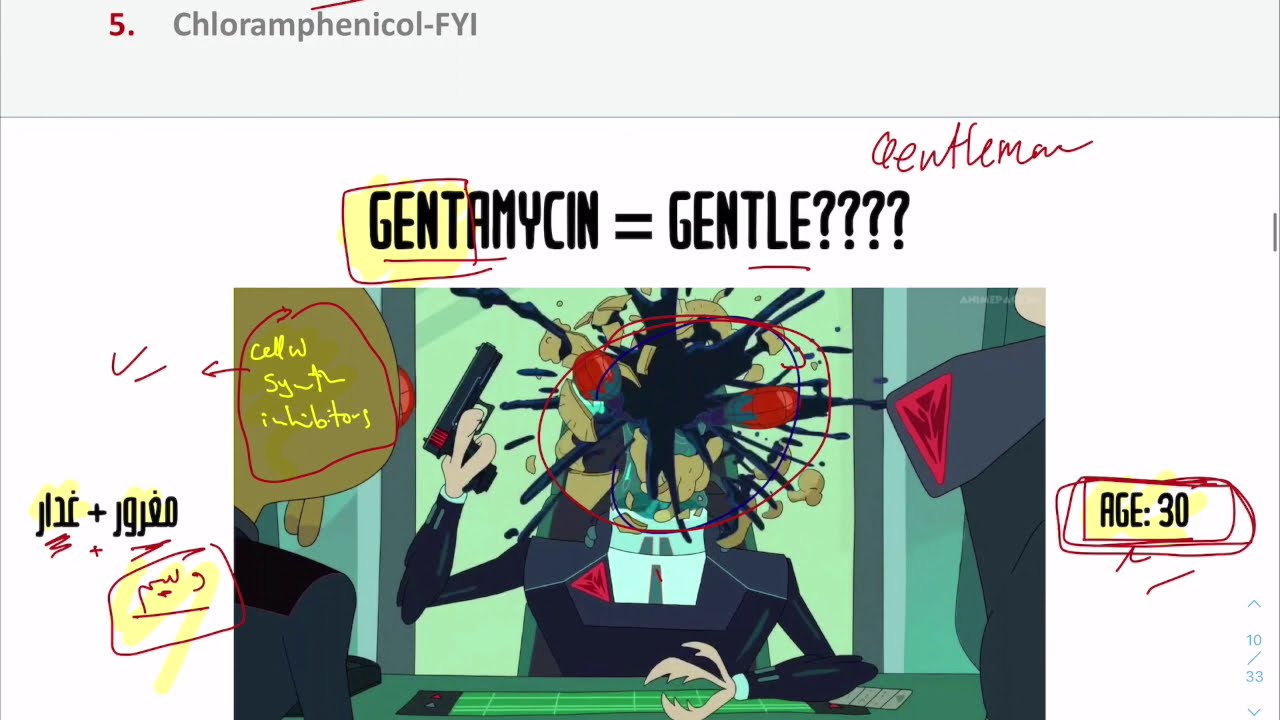 تحفيظ الي ما يحفظ | Antibiotics III