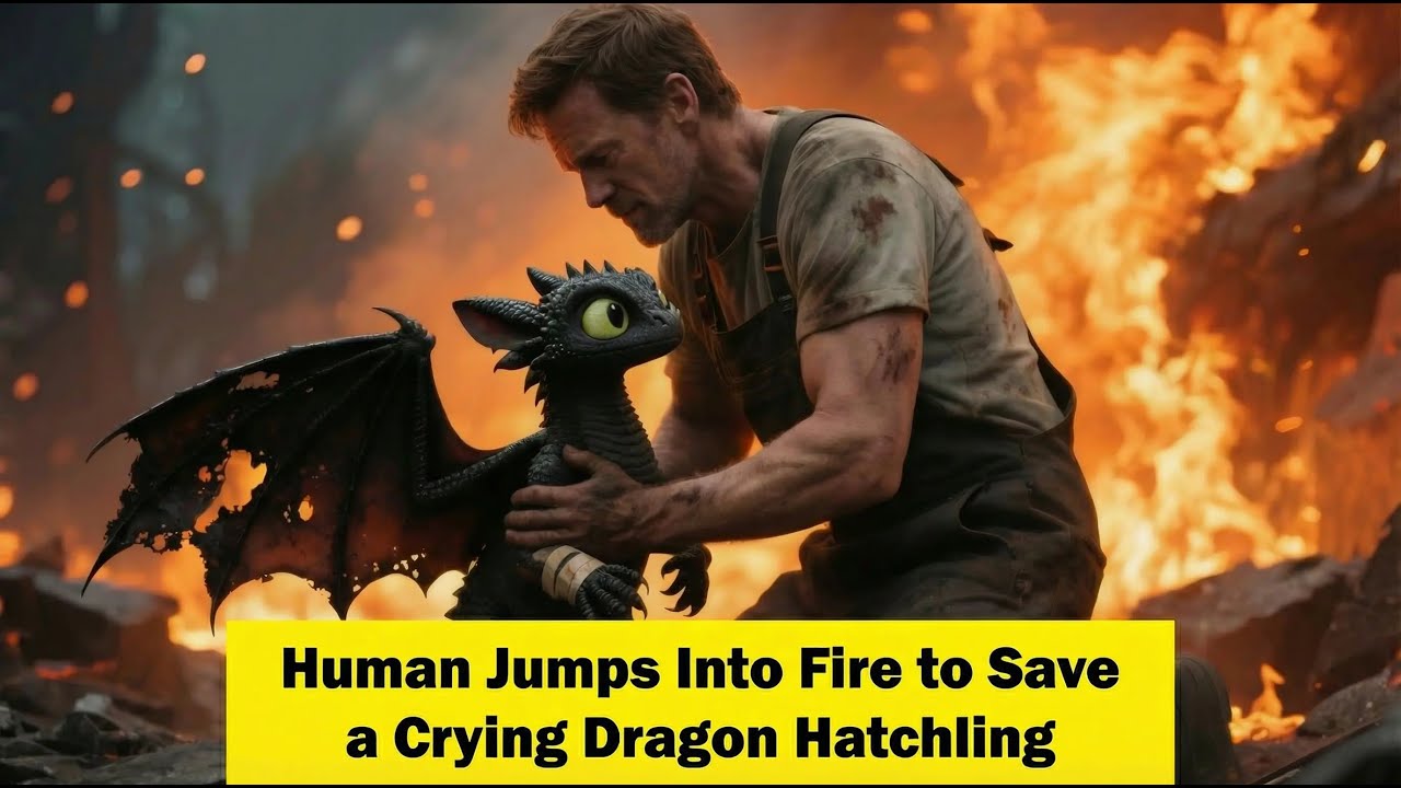 A Human Mechanic Leapt Into Fire for a Crying Dragon Hatchling |  HFY Reddit Stories | SCI FI Story