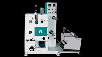ONE COLOUR FLEXO ROTARY PRINTING MACHINE