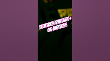 Soft electronica sounds with the Elektron Syntakt and OG Digitone. #synth #fmsynthesis