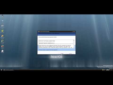 ReactOS Compatibility Mode in action