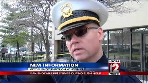 Man shot multiple times during rush hour