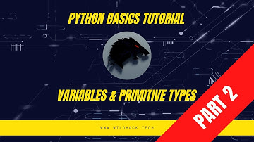 Basic Python Tutorial. Part Two. Variables and Primitive Data Types.