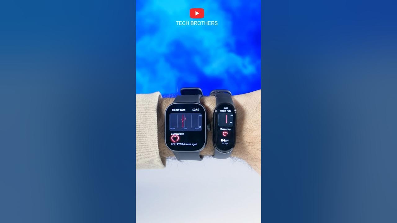 Heart Rate Before and After Workout - Redmi Watch 4 vs Xiaomi Smart Band 8  