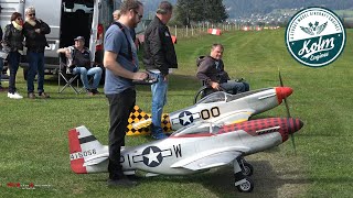 RC MUSTANG P-51D - MUSIC OF KOLM ENGINES