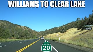 California State Route 20: West Williams to Clear Lake