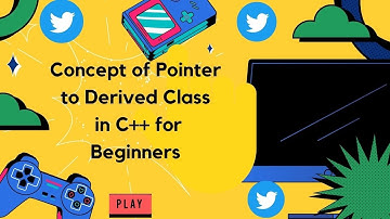 Pointer to Derived class in C++| C++ Tutorials for Beginners