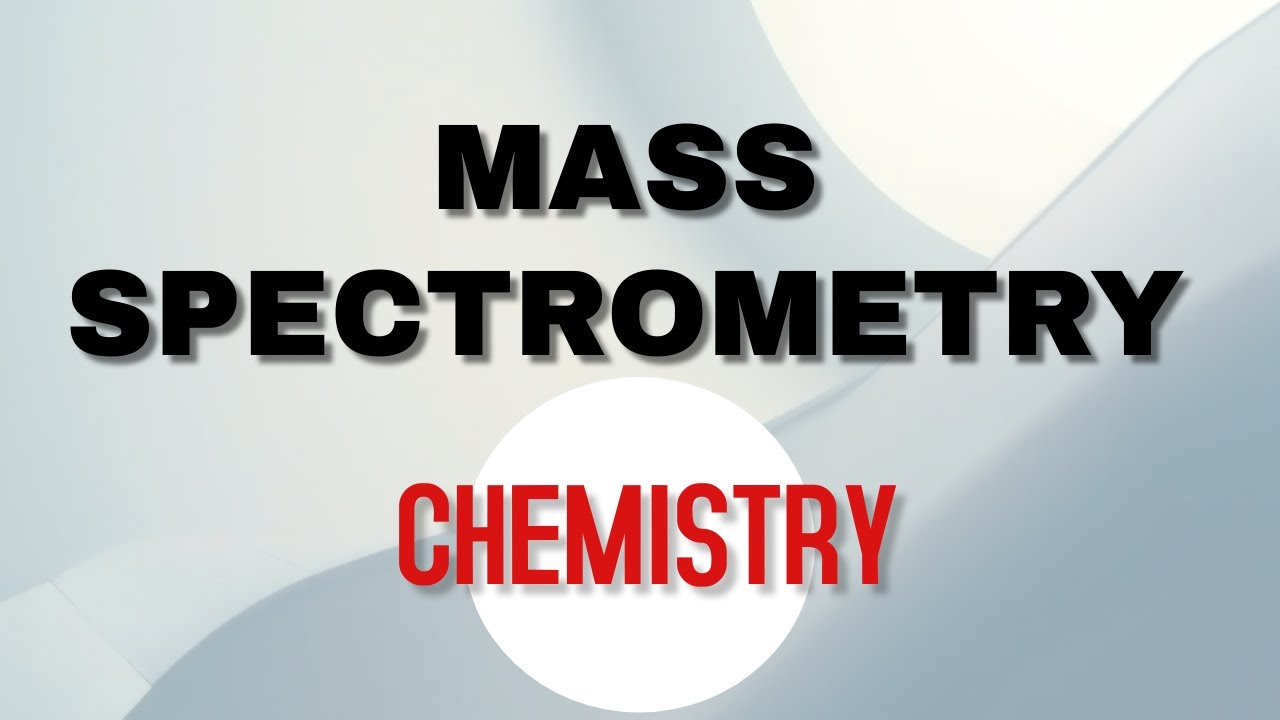 Mass Spectrometry As Chem Session 2 YouTube