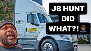 JB Hunt CUT drivers pay without telling the drivers after losing billions!!😳💰 #trucking