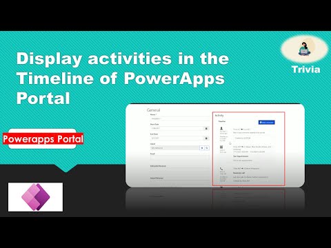 Display activities in the Timeline of PowerApps Portal