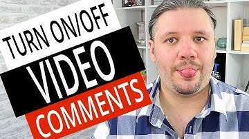 How To Turn Off On Video Comments with NEW YouTube Studio 2019