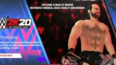 how to download wr3d 2k20 mod in android device by as generation