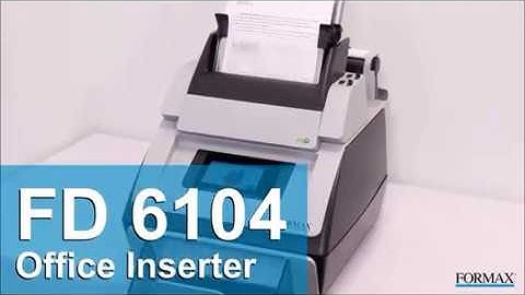 Formax FD6104 Folder Inserter
