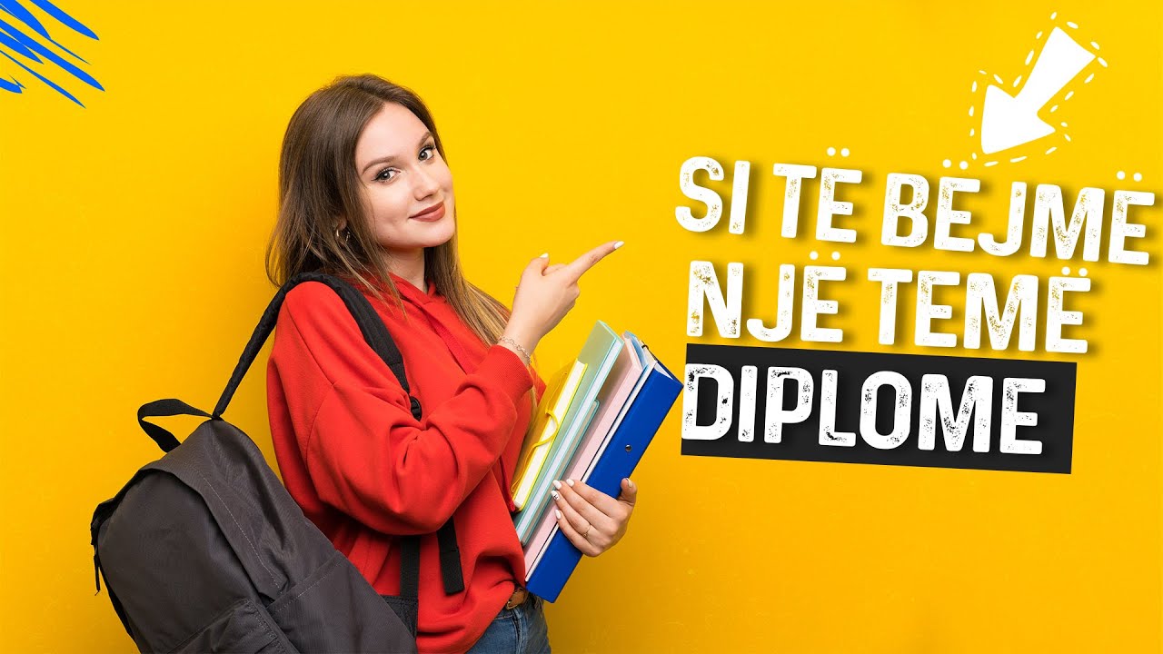 Si të shkruani një temë diplome?