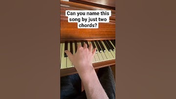 Can you name this song by just two chords? #piano #music #shorts #anime