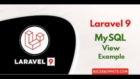 how to connect MySQL to php laravel كيف تربط قاعدة البيانات mysql في مشروع laravel 9