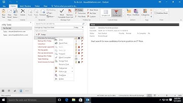 MS Outlook Forward Task (AF E-Learning)