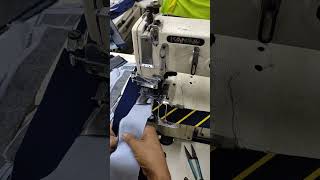 Garments Factory ???????? Waist band make by Folder garments sewing short shorts viral