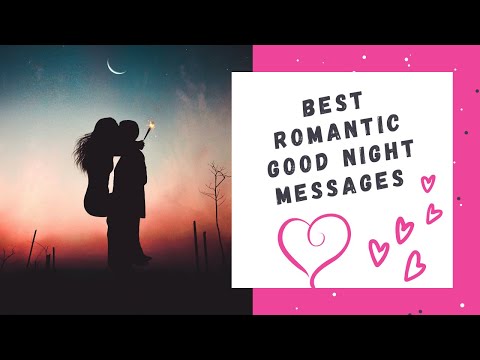 Romantic Good Night Text Messages - YouTube