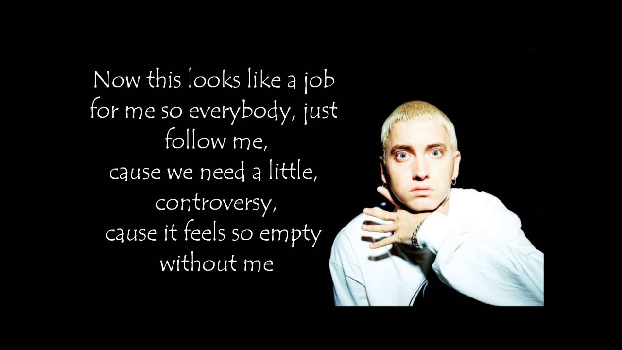 eminem without me meaning