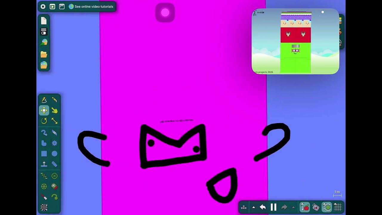 Numberblocks Perfect Numbers Band In Algodoo by Me!
