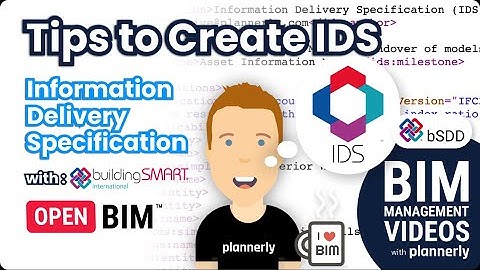 buildingSMART IDS workflow using bSDD (Practical openBIM Tips)